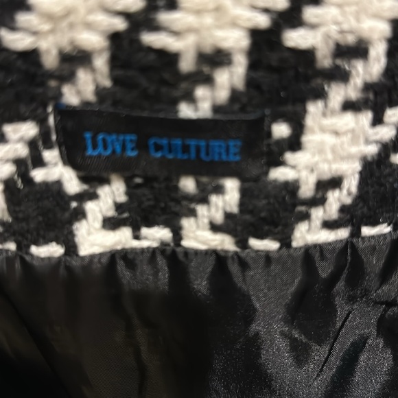 Houndstooth Pea Coat - Picture 2 of 7